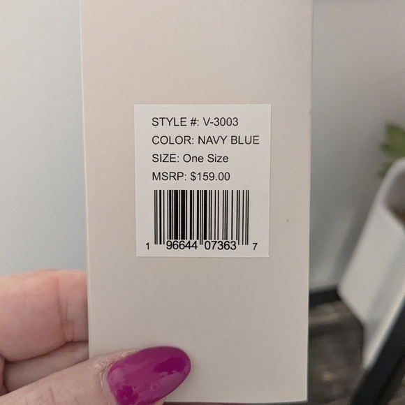 Valentino Orlando Blue Studded Crossbody Camera Bag NWT. 9.5"W X 6" H - Picture 5 of 8